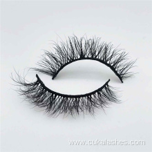 12mm real mink lashes 5d wispy mink eyelashes